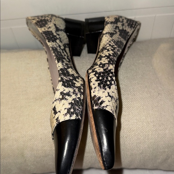 Kate Spade Snakeskin Pattern Loafer Flats - Picture 5 of 9